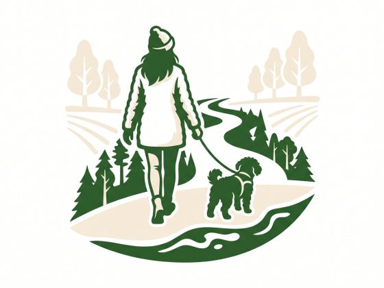Gassi-Route und Waldweg in der Scharbeutzer Heide